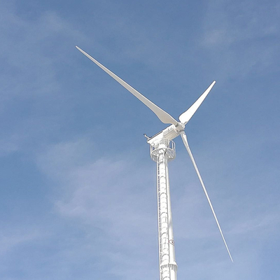복수색 전기권선 터빈 발전기 30 kw 220V AC 풍력 발전기 유리 섬유상 블레이드