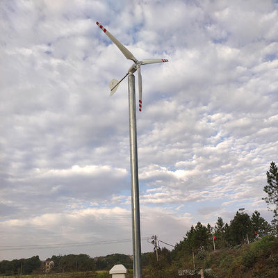 3Ph 수평선상 풍력 발전용 터빈 10KW 20KW 220V 380V 수평선상 풍력 공장
