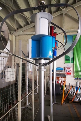 대체 에너지 큐 풍력 발전용 터빈 96V 5KW 영구 자석 풍력 발전용 터빈 3Ph 알루미늄 합금 블레이드