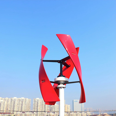 곡면날 데이스그킨과 영구 자석 발전기 수직축 풍력 터빈 VWAT 2KW 3KW 48V 96V IP54