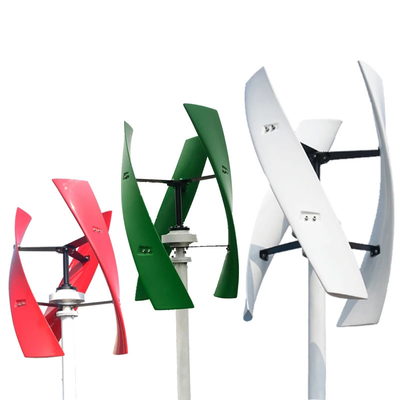 가정용을 위한 400W 600W 1kW 2kW 종축 풍력 터빈 발전기 12V 24V 48V 96V 120V 220V