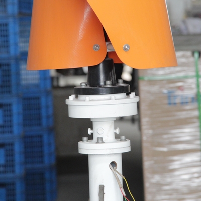 400W 600W 나선형 풍력 발전용 터빈 12V 24V 작은 풍력 발전용 터빈은 낮은 바람 속도에 일합니다