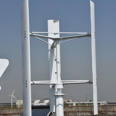 주택 20 kw 30 kw를 위한 알루미늄 합금 Ｈ 수직 바람 터빈 1 kw 2 kw 5 kw 10 kw 수직축 풍력 터빈