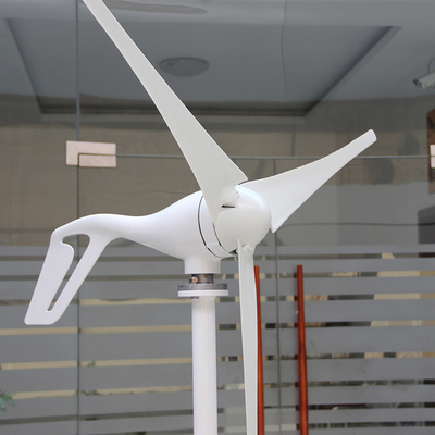 0.8kW 평축 작은 풍력 발전용 터빈 24V 48Volt 1000W 수평선상 풍력 공장