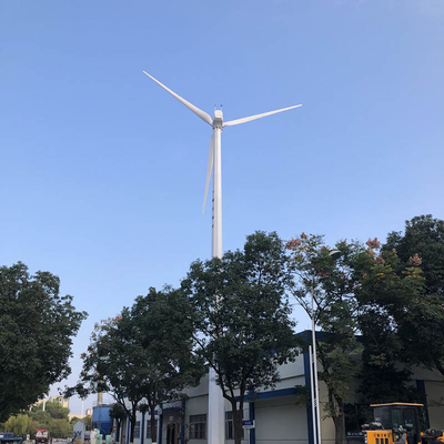 복수색 전기권선 터빈 발전기 30 kw 220V AC 풍력 발전기 유리 섬유상 블레이드