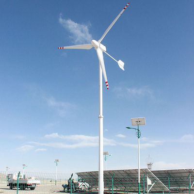 3Ph 수평선상 풍력 발전용 터빈 10KW 20KW 220V 380V 수평선상 풍력 공장