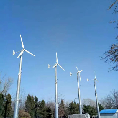 가정용을 위한 5KW 호트 수평축 풍력 터어빈 96V 220V 복수색