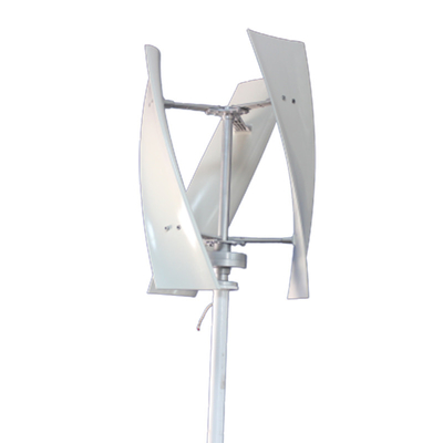 구부러진 블레이드 설계 수직 바람 터빈 전원 출력 5KW 120V IP54 주거 바위트