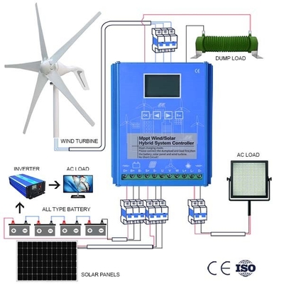 세대 개인적 풍력 타빈 발전기 선택적인 블루투스 와이파이 10KWH 20KWH 30KWH