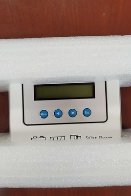 하얀 1000W PWM 태양 충전 컨트롤러 12V 24V 30A PWM 태양 규제 기관