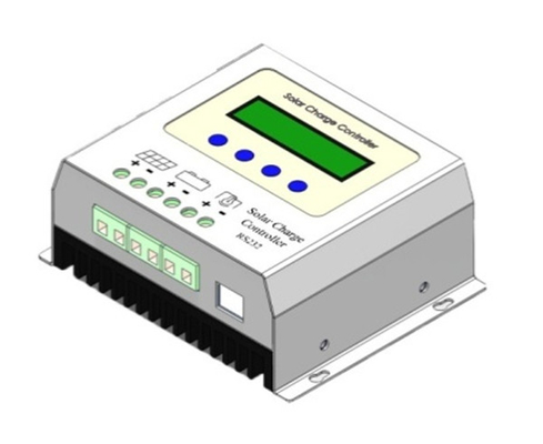 하얀 1000W PWM 태양 충전 컨트롤러 12V 24V 30A PWM 태양 규제 기관