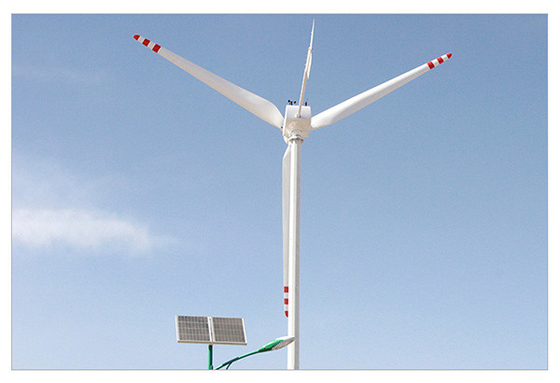 플랜지 연결 수평 바람 터빈 10KW 220V 수평 바람 공장
